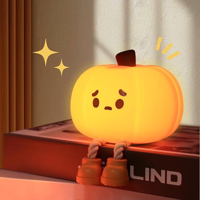 Pumpkin Silicon Lamp