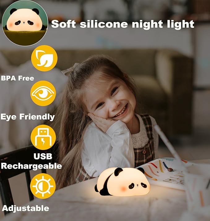 PANDA SILICON LAMP
