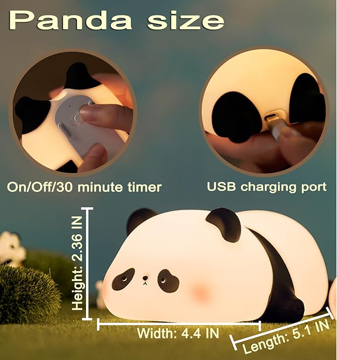 PANDA SILICON LAMP
